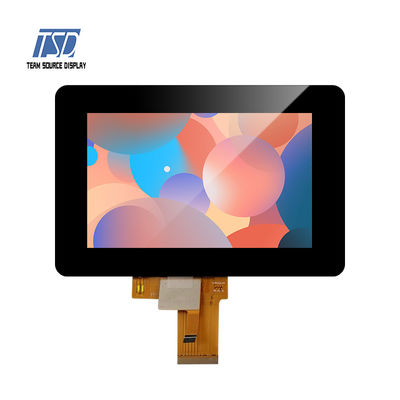 ST7262 IC 5 اینچی صفحه نمایش LCD TFT 800x480 با رابط CTP 5 اینچی LVDS 550nits
