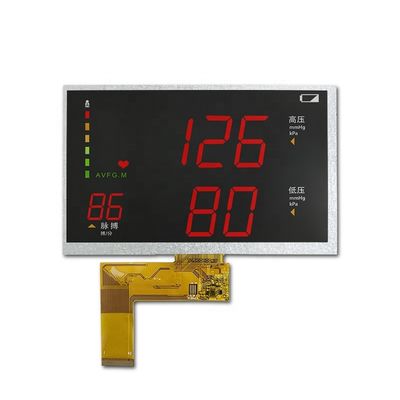ماژول 800x480 TFT LCD EK9716BD درایور 40 پین رابط 24 بیتی RGB