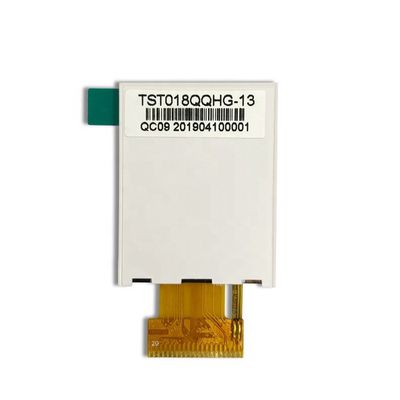 ماژول 128x160 TFT LCD 1.8 اینچ MCU 8bit رابط 220nits سطح Lumiance