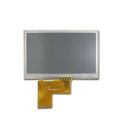 صفحه نمایش لمسی 4.3 اینچی Tft Lcd 480x272 با روشنایی بالا 16 LED