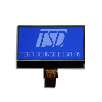 ماژول نمایشگر LCD گرافیک خاکستری بازتابنده 128x48 اندازه 32x13.9mm منطقه فعال