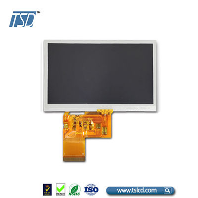 ماژول نمایشگر LCD 4.3 اینچی 4.3 اینچی با وضوح 480xRGBx272 رابط MCU TN TFT LCD