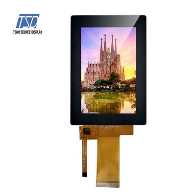 ILI9488 IC 3.5 اینچی 320x480 380nits TFT LCD صفحه نمایش با رابط MCU SPI RGB