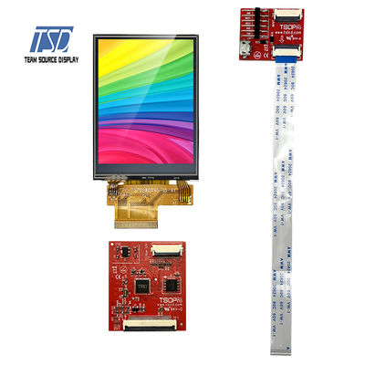 White Goods 2.8 اینچ QVGA Transmissive TN UART LCD ماژول 240x320 300nits