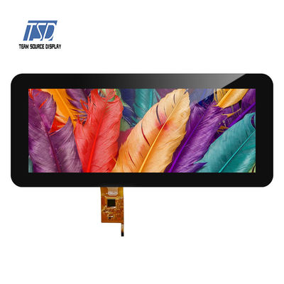 داشبورد خودرو HDMI با وضوح 1920x720 صفحه نمایش IPS شیشه ای TFT LCD 12.3 اینچی با PCAP