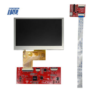 صفحه لمسی مقاوم 4.3' ماژول LCD هوشمند 480x320 با رابط UART