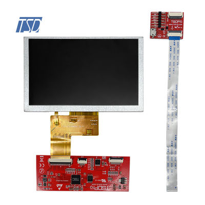 رابط UART خازنی Tft LCD نمایشگر ماژول 800x480 Hmi 5 اینچی
