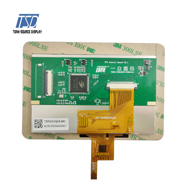 رابط TSD MCU 600nits TFT LCD پنل 4.3 اینچی رزولوشن 480x272