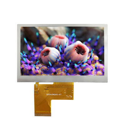 صفحه نمایش 4.3 اینچی TFT LCD با وضوح 480x272 با رابط RGB