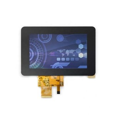 صفحه نمایش LCD 800x480 با CTP (FT5336) ساعت 12 ساعت 12 LED TN صفحه نمایش 5.0 اینچی TFT LCD