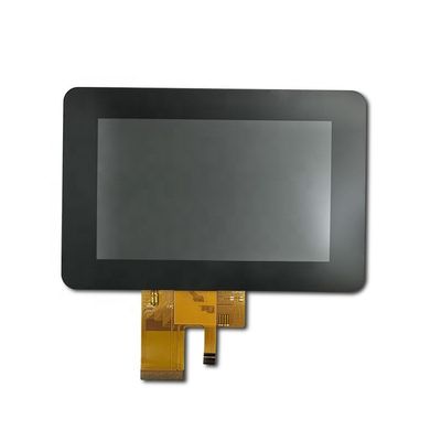 صفحه نمایش RGB 5 اینچی Tft LCD، صفحه نمایش لمسی خازنی Tft 800x480 نقطه