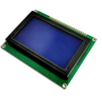 سرعت سنج COB LCD ماژول، 128x64 گرافیکی LCD سفید نور پس زمینه ST7920
