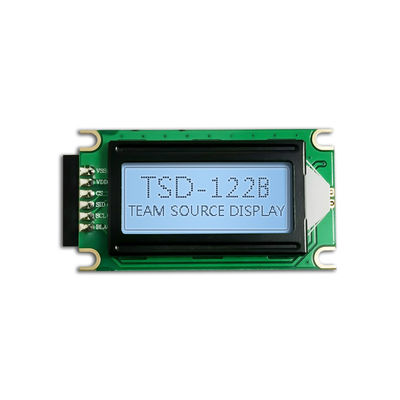 ماژول های LCD کاراکتری ST7066U-01 1202 حالت STN YG 45x15.5mm ناحیه دید