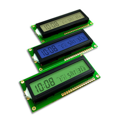 ماژول های LCD کاراکتری 1602 آبی زرد سبز نور پس زمینه درایور ST7066-0B