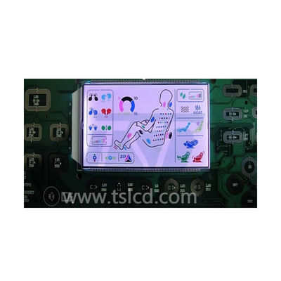 FSTN صفحه نمایش LCD سفارشی شده، COF 7 بخش LED نمایش مداربسته