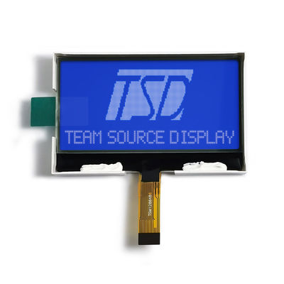 ماژول ال سی دی FSTN 128x64 Cog، صفحه نمایش ال سی دی 3.3 ولت، منطقه دید 59x30.5 میلی متر