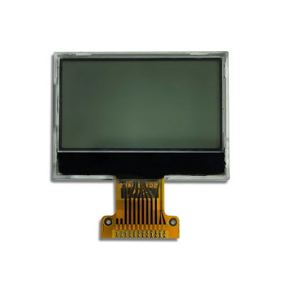 صفحه نمایش مثبت COG LCD 25.58x6 منطقه فعال 128x64 نقطه زاویه دید ساعت 6