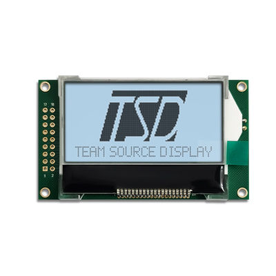 ماژول نمایشگر صفحه نمایش LCD تک رنگ گرافیکی FSTN Transflective Positive 128x64 COG