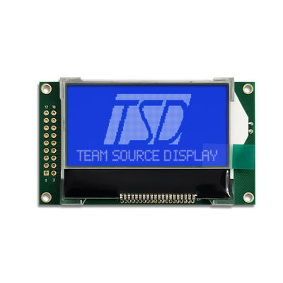 ماژول نمایشگر صفحه نمایش LCD تک رنگ گرافیکی FSTN Transflective Positive 128x64 COG