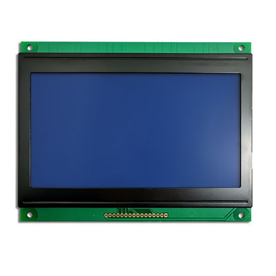 ماژول نمایشگر LCD تک رنگ گرافیکی تک رنگ STN آبی انتقالی مثبت COB 256x128 سفارشی