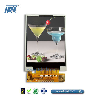 ماژول صفحه نمایش 1.77 اینچی SPI TN TFT LCD 128xRGBx160
