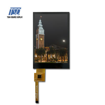 صفحه نمایش 300nits 3.5 اینچی IPS TFT LCD 320x480 با رابط SPI RGB
