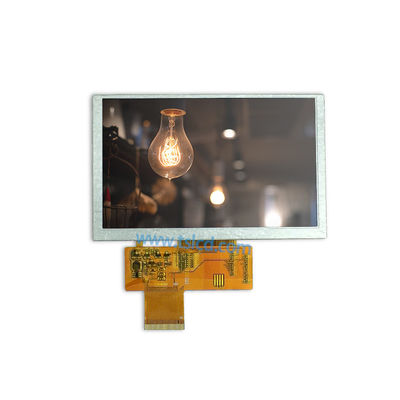 رابط RGB 5 اینچی 480x272 300nits صفحه نمایش TFT LCD با آی سی ST7257