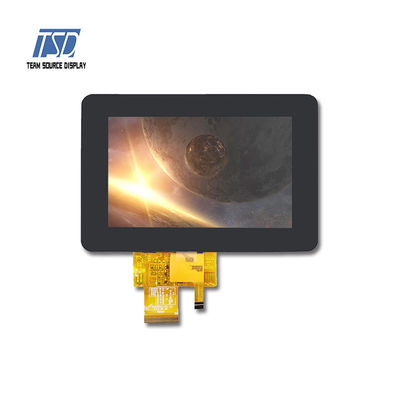 ILI5480 IC 500nits 5.0 اینچ 800x480 TFT LCD صفحه نمایش با رابط TTL