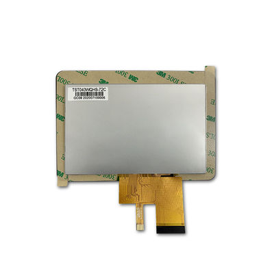 صفحه نمایش 4.3 اینچی IPS TFT LCD 480x272 با پنل لمسی خازنی