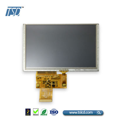 ماژول نمایشگر LCD 5 اینچی با وضوح 800xRGBx480 رابط RGB TN TFT