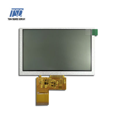 ماژول نمایشگر LCD 5 اینچی با رزولوشن 800xRGBx480 رابط RGB IPS TFT