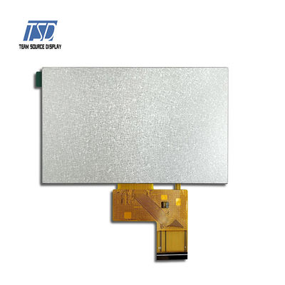 ماژول نمایشگر LCD 5 اینچی با رزولوشن 800xRGBx480 رابط RGB IPS TFT