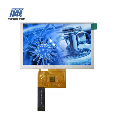 پنل IPS LCD با وضوح 800x480 5 اینچ رابط SPI