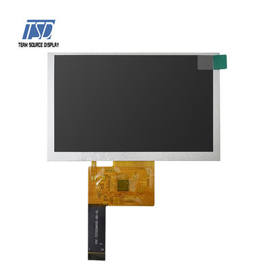 پنل IPS LCD با وضوح 800x480 5 اینچ رابط SPI