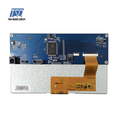 7 اینچ 800x480 نقطه نمایش ماژول LCD هوشمند با هیئت مدیره رابط HDMI